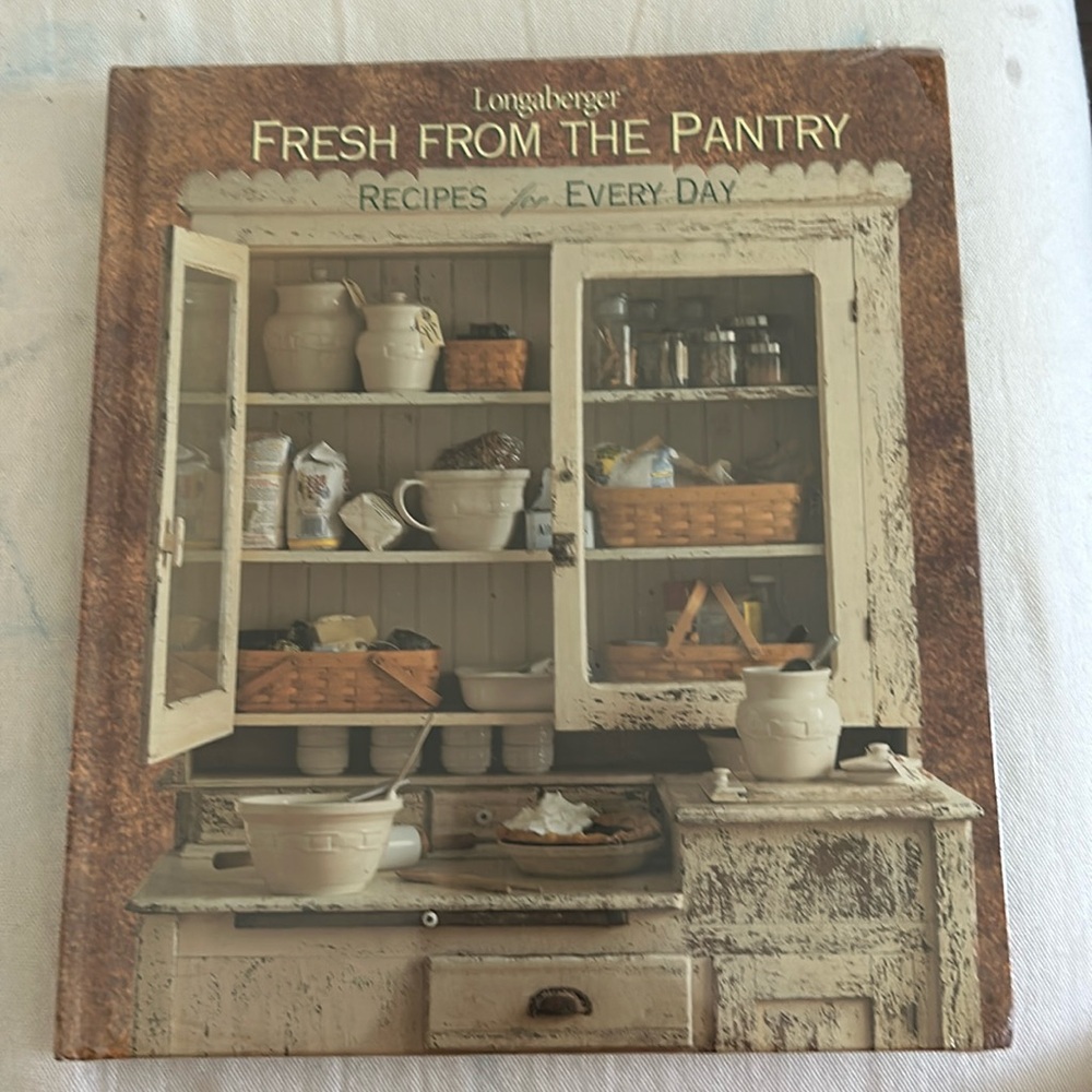 Longenburger recipe book fresh from the pantry